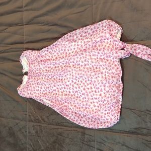 Sienna sky junior small sleeveless flowy silk blouse